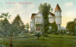 Typical Residence, Alameda, California mailed 1911           